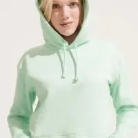 Худи унисекс Condor, морозно-зеленое, размер 3XL