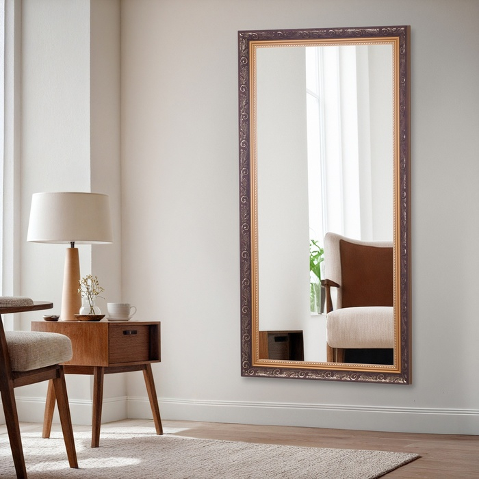 Зеркало &laquo;Симфония&raquo;,  настенное 50&times;95 cм, рама пластик, 48 мм