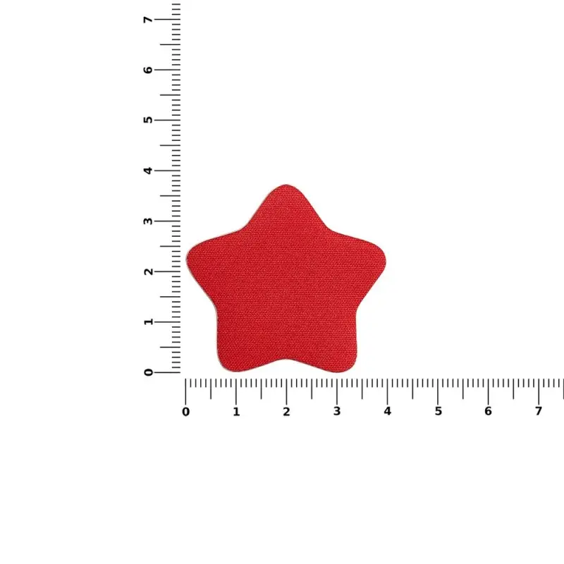 Наклейка тканевая Lunga Bial, M, красная Наклейка тканевая Lunga Bial, M, красная