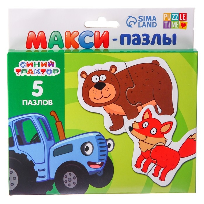 Макси-пазлы &laquo;Синий трактор: Лесные жители&raquo;