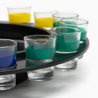 Алкогольная игра для компании "Пьяная Бутылочка", d-30 см, 16 стопок Алкогольная игра для компании "Пьяная Бутылочка", d-30 см, 16 стопок