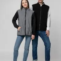 Жилет двусторонний Manifest из светоотражающей ткани, серый, размер M/L