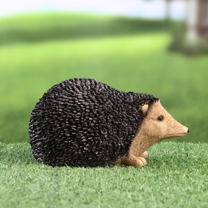 Садовая фигура Садовая фигура "Ежик толстун" 17х10х8см ///