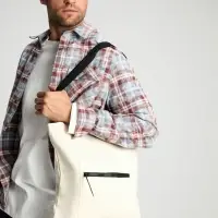 Сумка для покупок Stroll, неокрашенная с черным Сумка для покупок Stroll, неокрашенная с черным