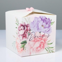 Коробка подарочная складная, упаковка, &laquo;Dreams&raquo;, 18 х 18 х 18 см