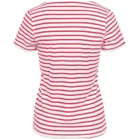 Футболка женская Grand Granat New, белая с красным, размер XS