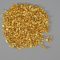 Декор стекло "Слюда золото" 20 гр