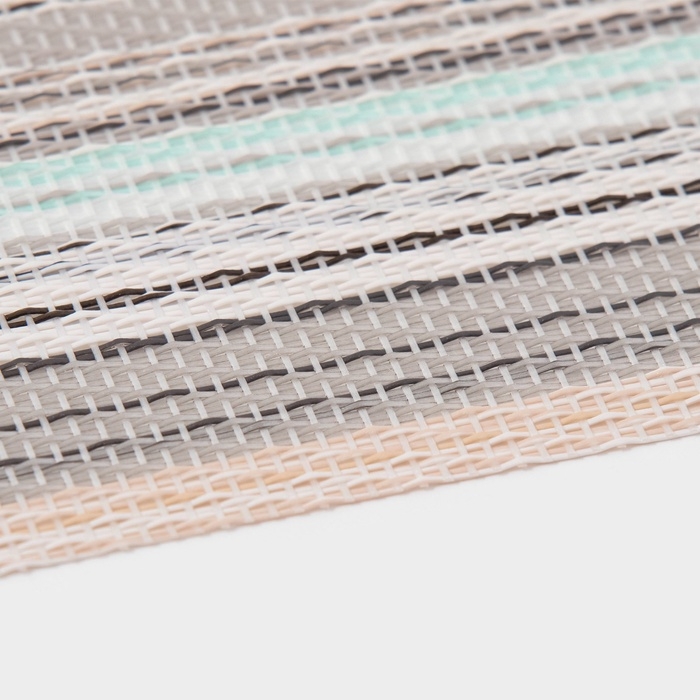 Салфетка сервировочная на стол &laquo;Дождь&raquo;, 45&times;30 см, серая