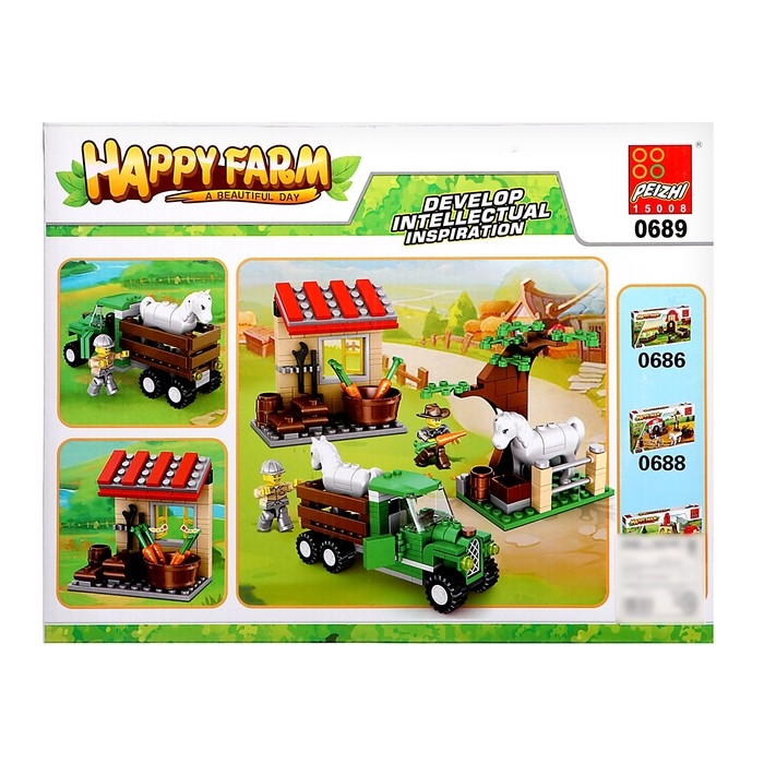 Конструктор Ферма &laquo;Конюшня&raquo;, 247 деталей