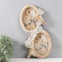 Фоторамка полистоун на 2 фото 10х15 см "Птицы и цветочная ветвь" белая 20,5х24 см Фоторамка полистоун на 2 фото 10х15 см "Птицы и цветочная ветвь" белая 20,5х24 см