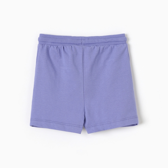 Шорты для девочки, цвет лавандовый, рост 86 см