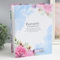 Фотоальбом на 200 фото 13х18 см "Цветочная рама" в коробке МИКС 29,5х23х5,3 см