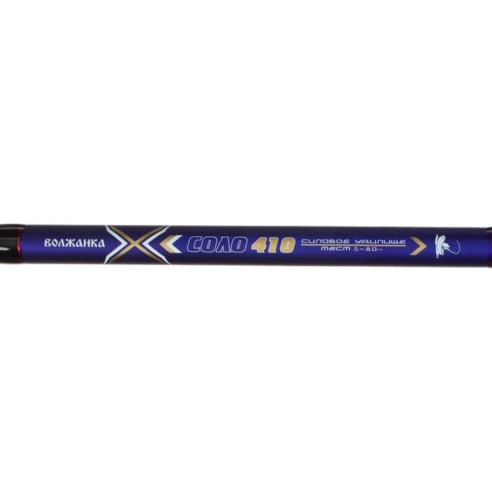 Удилище с/к "Волжанка" Соло, длина 4.1 м, 9 секций, тест 5-80 г