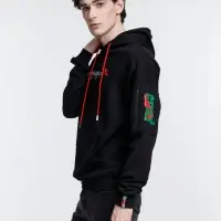 Худи унисекс Hand Some, черное, размер XS/S Худи унисекс Hand Some, черное, размер XS/S