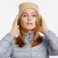 Шапка Urban Flow, бежевая Шапка Urban Flow, бежевая