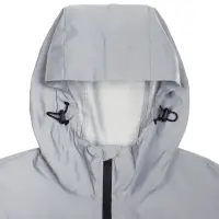 Парка Manifest из светоотражающей ткани, серая, размер M/L