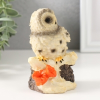 Сувенир полистоун "Сова на ветке с цветами" 8х7х11 см Сувенир полистоун "Сова на ветке с цветами" 8х7х11 см