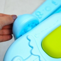 Развивающий коврик &laquo;Лев&raquo;, с пианино, голубой