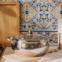 Кастрюля из нержавеющей стали SL Home «Олла», 5,2 л, d=24 см, h=11,5 см, с крышкой, капсульное дно, индукция Кастрюля из нержавеющей стали SL Home «Олла», 5,2 л, d=24 см, h=11,5 см, с крышкой, капсульное дно, индукция