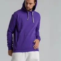 Толстовка с капюшоном Unit Kirenga фиолетовая, размер XS