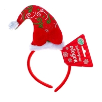 Карнавальный ободок &laquo;Колпак&raquo;, с бантиком