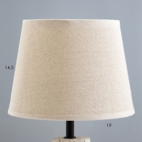 Настольная лампа "Аурика" Е14 40Вт серый 20х20х33 см RISALUX