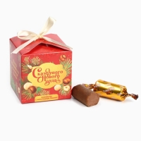 Конфеты на новый год шоколадные в коробке &laquo;Пусть случится сказка&raquo;, 100 г