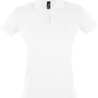 Рубашка поло женская Perfect Women 180 белая, размер XL