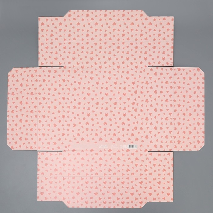 Коробка подарочная складная, упаковка, &laquo;Послание&raquo;, 26 х 26 х 8 см