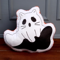 Мягкая игрушка &laquo;Привидение&raquo; с ушками, цвет белый