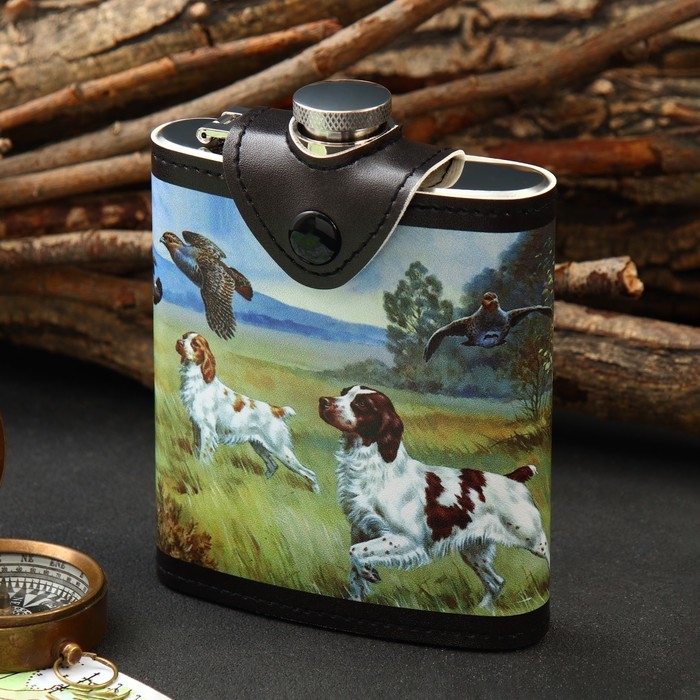Фляжка &laquo;Охота&raquo;, 210 мл