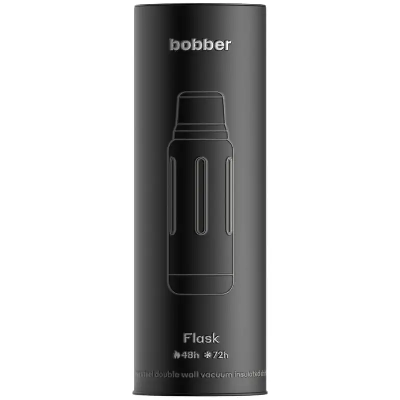 Термос Flask 1000, вакуумный, стальной матовый Термос Flask 1000, вакуумный, стальной матовый