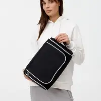 Сумка для обуви Equipex, черная с белым