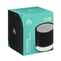 Портативная колонка Luazon Hi-Tech18, 3 Вт, 520 мАч, microSD, USB, черная Портативная колонка Luazon Hi-Tech18, 3 Вт, 520 мАч, microSD, USB, черная