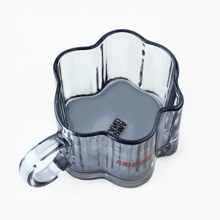 Кружка стеклянная Дорого внимание «Люблю», 260 мл Кружка стеклянная Дорого внимание «Люблю», 260 мл