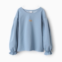 Джемпер для девочки MINAKU цвет голубой, рост 110 см