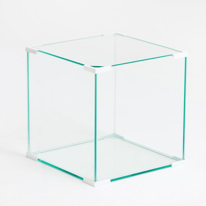 Комплект аквариумов Куб Комплект аквариумов Куб "Матрёшка", 16 л, 27 л, 43 л, белые уголоки