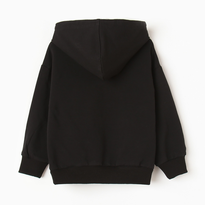 Толстовка для мальчиков, НАЧЁС, цвет чёрный, рост 98 см