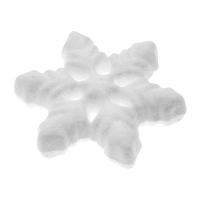 Основа для творчества и декорирования &laquo;Снежинка&raquo;, набор 15 шт., размер 1 шт. &mdash; 8 &times; 8 &times; 1,5 см