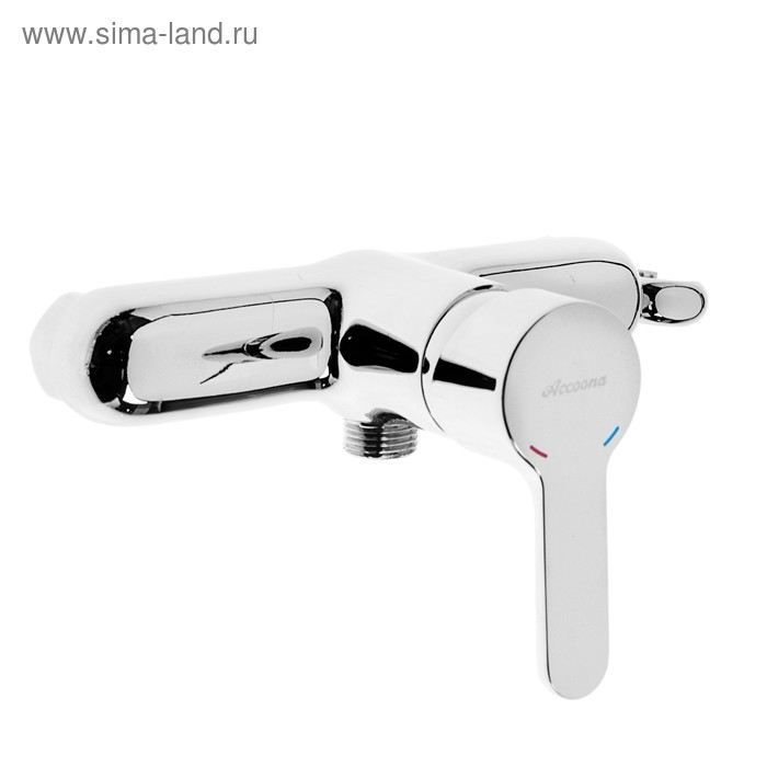 Смеситель Accoona A3167, однорычажный, с гигиенической лейкой, силумин, хром