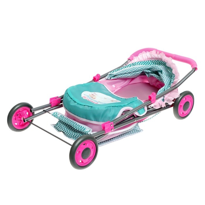 Коляска для кукол &laquo;Милый кроха&raquo; универсальная, с корзиной