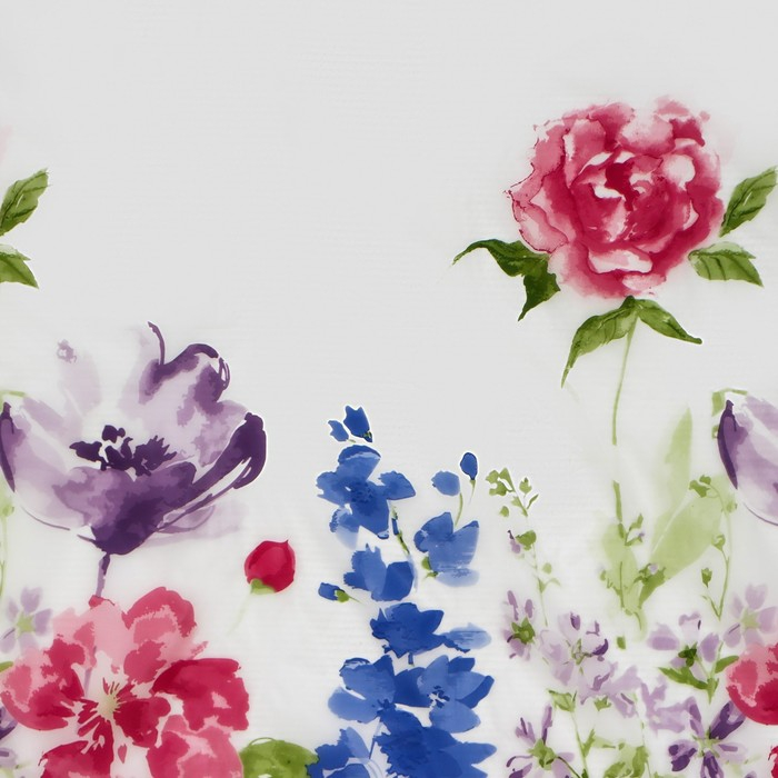 Штора для ванной Доляна &laquo;Акварель&raquo;, 180&times;180 см, EVA