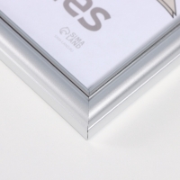 Фоторамка пластик "Пиксель" 21х30 см, серебро Фоторамка пластик "Пиксель" 21х30 см, серебро