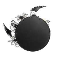 Декор настенный металл с зеркалом "Ажурные цветы" 86,4х71,1х8,3 см Декор настенный металл с зеркалом "Ажурные цветы" 86,4х71,1х8,3 см