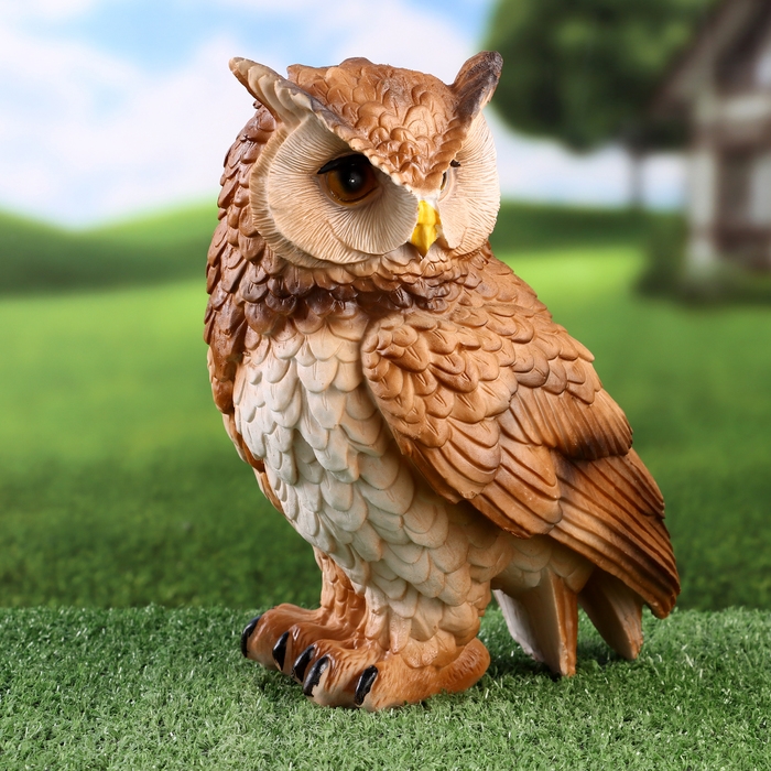 Садовая фигура Садовая фигура "Филин" 16х18х24см ///