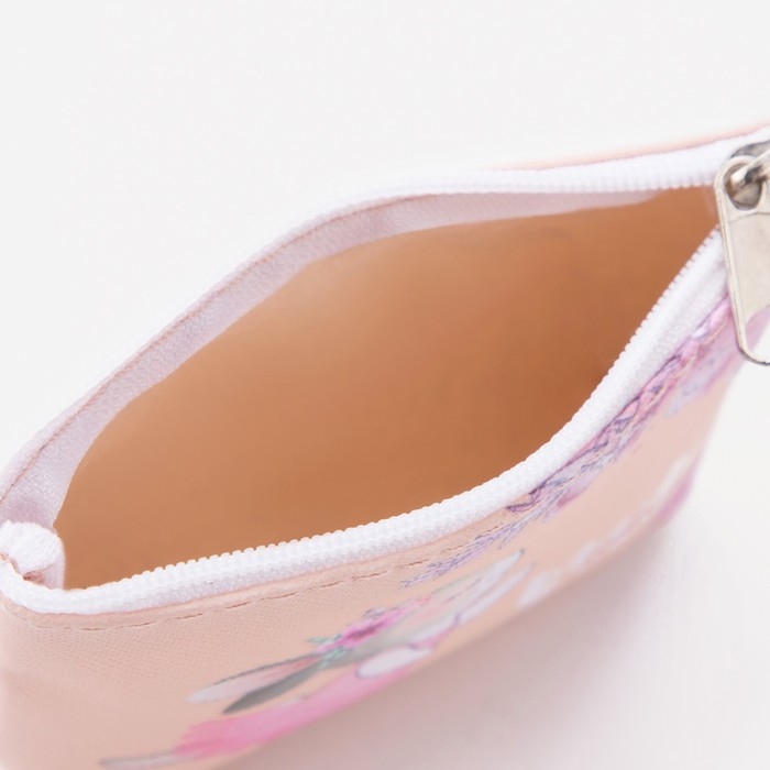 Кошелёк детский &laquo;Зайчик в юбочке&raquo;, 11х8,5х2 см