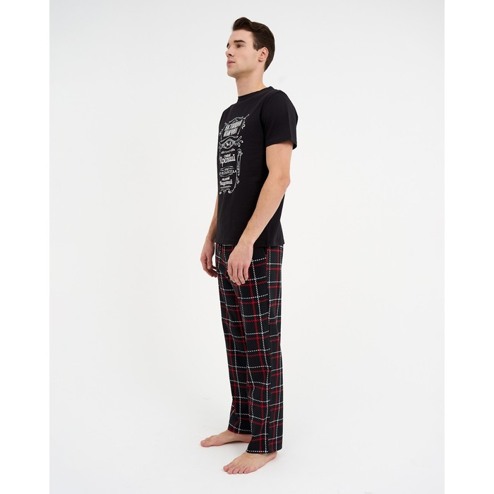 Пижама мужская KAFTAN "Настоящий мужчина" размер 50