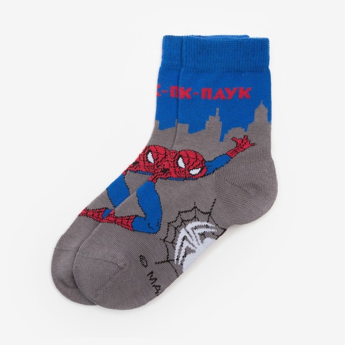 Носки детские «Человек Паук: Ночной город», 18-20 см Носки детские «Человек Паук: Ночной город», 18-20 см