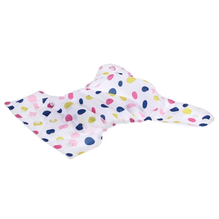 Трусики-подгузник, многоразовый, с вкладышем &laquo;Шарики&raquo;, Крошка Я