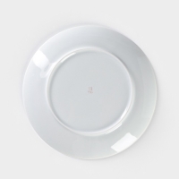 Тарелка фарфоровая &laquo;Тигр&raquo;, d=24 см, белая